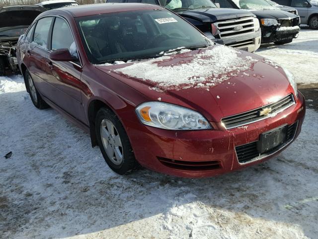 2G1WT57N791308101 - 2009 CHEVROLET IMPALA 1LT MAROON photo 1