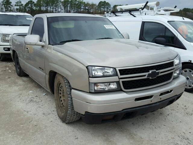 1GCEC14V75Z301473 - 2005 CHEVROLET SILVERADO GRAY photo 1