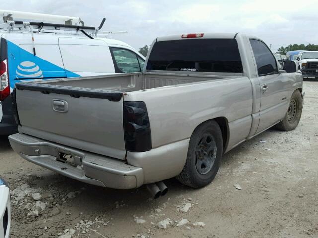 1GCEC14V75Z301473 - 2005 CHEVROLET SILVERADO GRAY photo 4