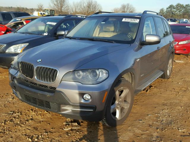 5UXFE43598L032738 - 2008 BMW X5 3.0I GRAY photo 2