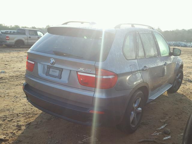 5UXFE43598L032738 - 2008 BMW X5 3.0I GRAY photo 4