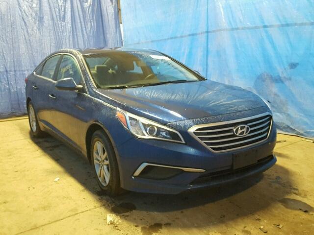 5NPE24AF7HH520415 - 2017 HYUNDAI SONATA SE BLUE photo 1