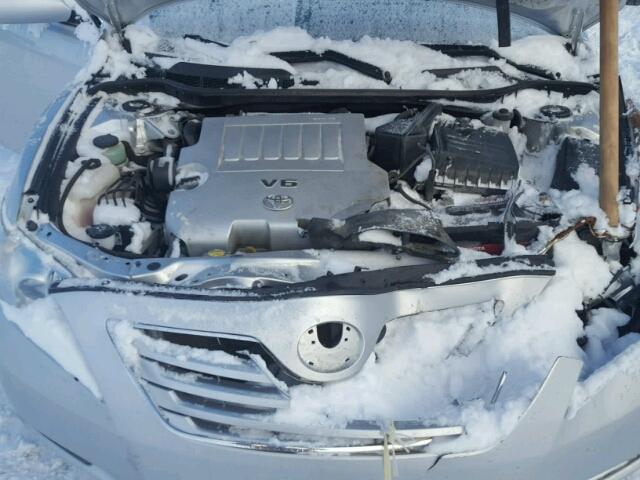 4T1BK46K49U074610 - 2009 TOYOTA CAMRY SE SILVER photo 7