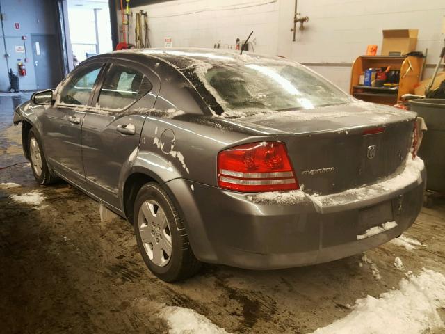 1B3LC46K78N663666 - 2008 DODGE AVENGER SE GRAY photo 3