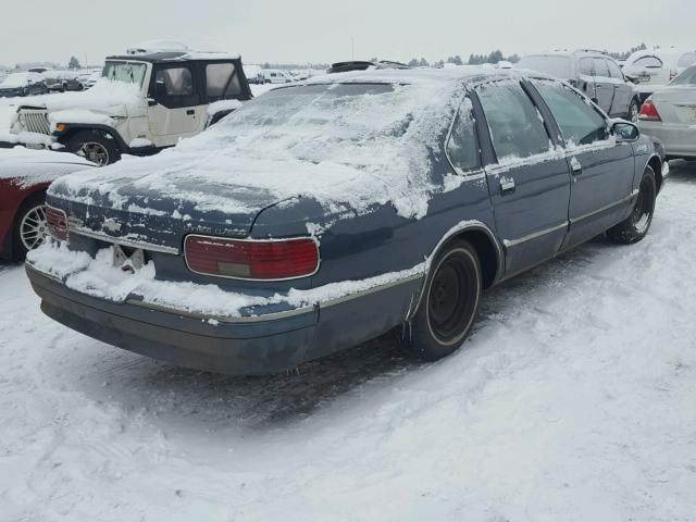 1G1BL52W2TR121992 - 1996 CHEVROLET CAPRICE CL BLUE photo 4