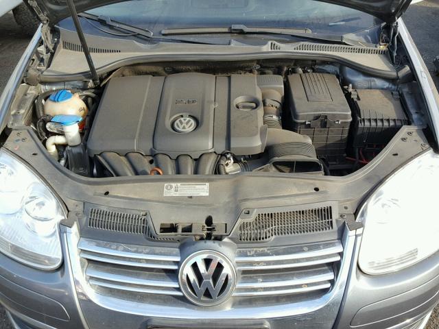 3VWRZ7AJ4AM105259 - 2010 VOLKSWAGEN JETTA SE GRAY photo 7