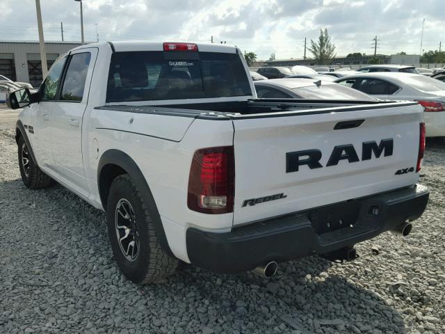 1C6RR7YTXGS114470 - 2016 RAM 1500 REBEL თეთრი ფოტო 3
