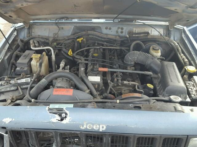 1J4FJ68S5WL241490 - 1998 JEEP CHEROKEE S BLUE photo 7