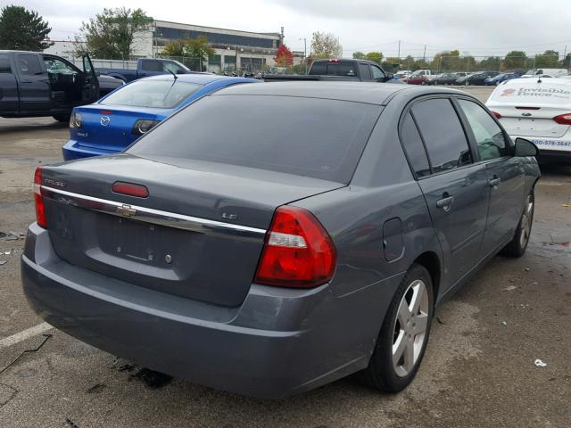 1G1ZS58FX7F276757 - 2007 CHEVROLET MALIBU LS 灰色 照片 4