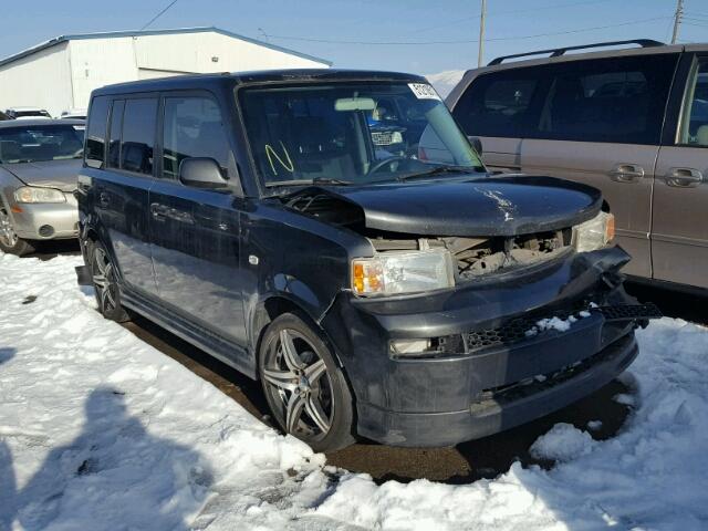 JTLKT324864108082 - 2006 TOYOTA SCION XB GRAY photo 1