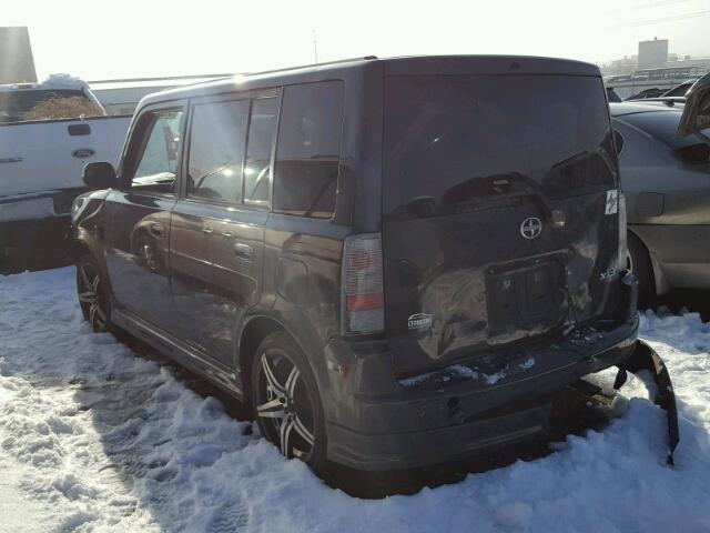 JTLKT324864108082 - 2006 TOYOTA SCION XB GRAY photo 3