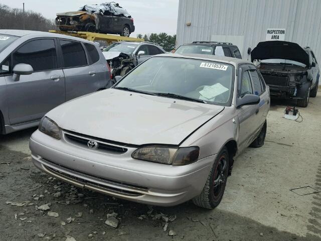 2T1BR12E1XC107328 - 1999 TOYOTA COROLLA VE BEIGE photo 2