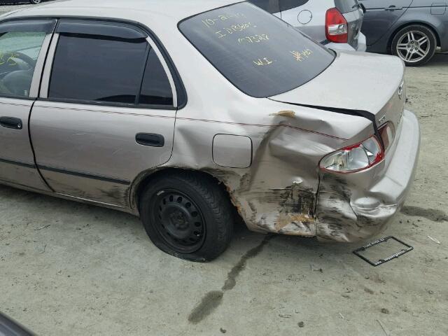 2T1BR12E1XC107328 - 1999 TOYOTA COROLLA VE BEIGE photo 9