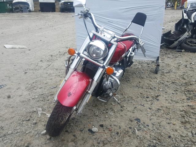 1HFSC52045A203491 - 2005 HONDA VT1300 S RED photo 2