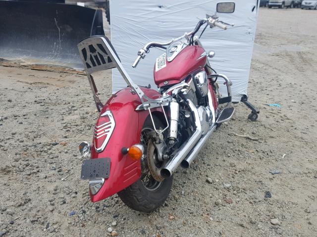 1HFSC52045A203491 - 2005 HONDA VT1300 S RED photo 4