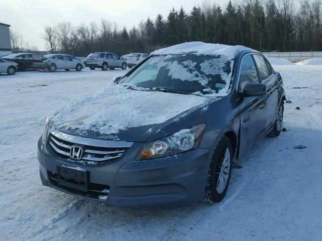 1HGCP2F34BA031109 - 2011 HONDA ACCORD LX GRAY photo 2