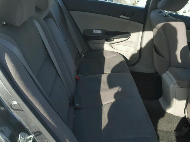 1HGCP2F34BA031109 - 2011 HONDA ACCORD LX GRAY photo 6