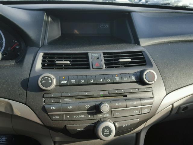 1HGCP2F34BA031109 - 2011 HONDA ACCORD LX GRAY photo 9