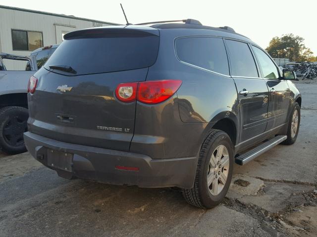 1GNKRGED9BJ339735 - 2011 CHEVROLET TRAVERSE L CHARCOAL photo 4