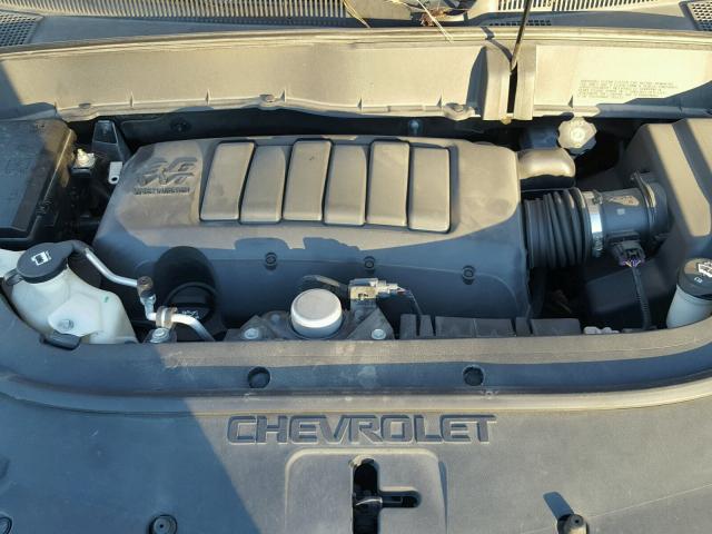 1GNKRGED9BJ339735 - 2011 CHEVROLET TRAVERSE L CHARCOAL photo 7