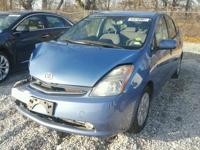 JTDKB20U367510151 - 2006 TOYOTA PRIUS BLUE photo 2