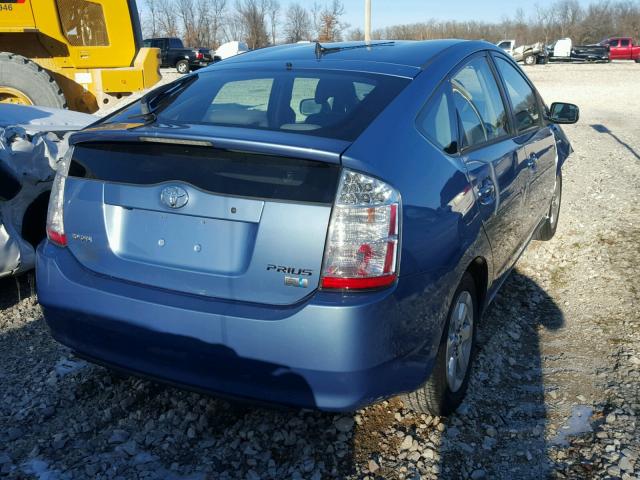 JTDKB20U367510151 - 2006 TOYOTA PRIUS BLUE photo 4