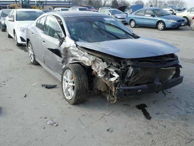 1N4AA51E19C803748 - 2009 NISSAN MAXIMA S SILVER photo 1