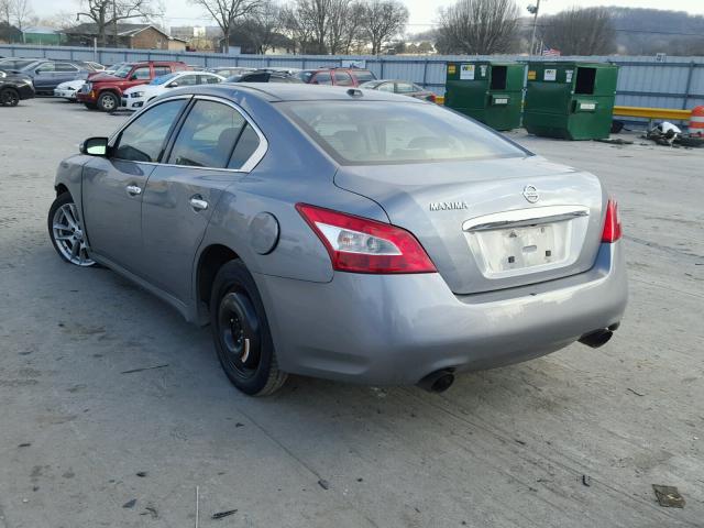 1N4AA51E19C803748 - 2009 NISSAN MAXIMA S SILVER photo 3