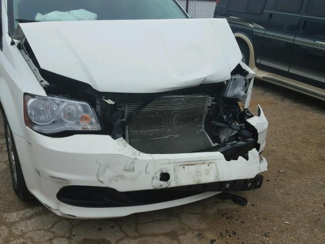 2C4RDGBG9DR506842 - 2013 DODGE GRAND CARA WHITE photo 9