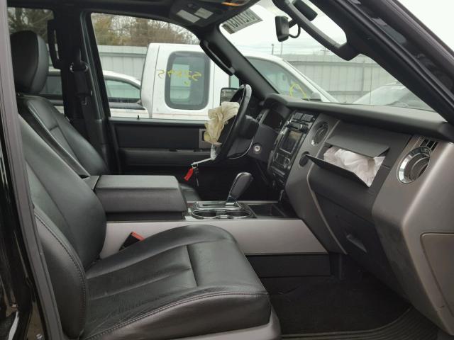 1FMJK2A52BEF57689 - 2011 FORD EXPEDITION BLACK photo 5