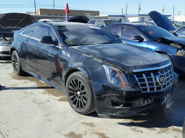 1G6DC1E39D0166740 - 2013 CADILLAC CTS BLACK photo 1