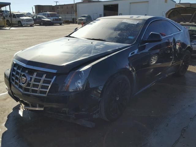 1G6DC1E39D0166740 - 2013 CADILLAC CTS BLACK photo 2