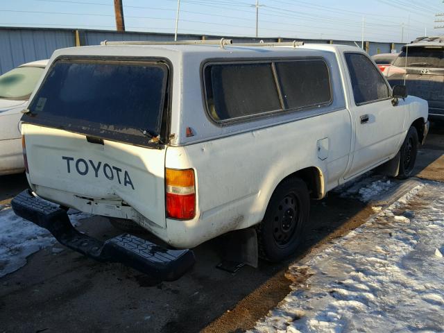 JT4RN81R0L0050048 - 1990 TOYOTA PICKUP 1/2 WHITE photo 4