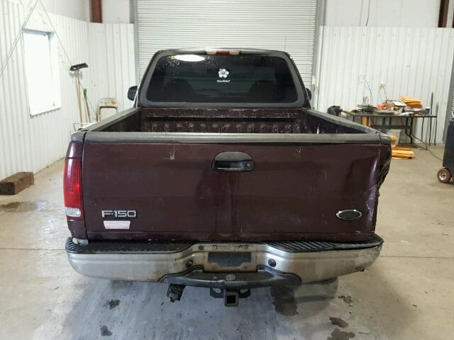 1FTZF17251NA31848 - 2001 FORD F150 MAROON photo 6