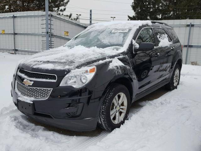 2GNALDEK3C6156372 - 2012 CHEVROLET EQUINOX LT BLACK photo 2