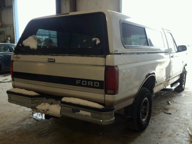 1FTEF14N3TLB18546 - 1996 FORD F150 WHITE photo 4