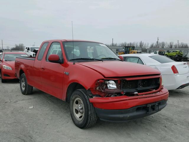 1FTZX17211NB76589 - 2001 FORD F150 RED photo 1
