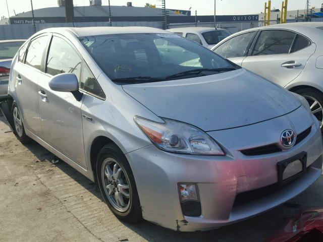 JTDKN3DU5A0061208 - 2010 TOYOTA PRIUS GRAY photo 1