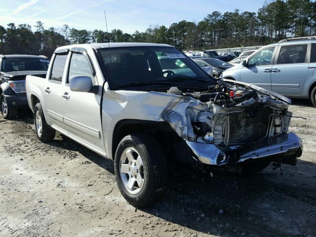 1GTD5MFE8C8137836 - 2012 GMC CANYON SLE SILVER photo 1