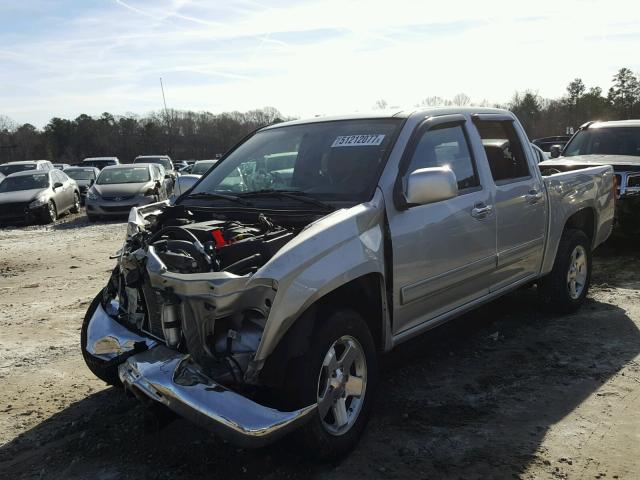 1GTD5MFE8C8137836 - 2012 GMC CANYON SLE SILVER photo 2