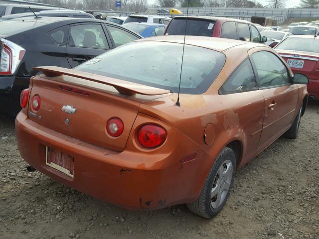 1G1AK15F267682387 - 2006 CHEVROLET COBALT LS ORANGE photo 4