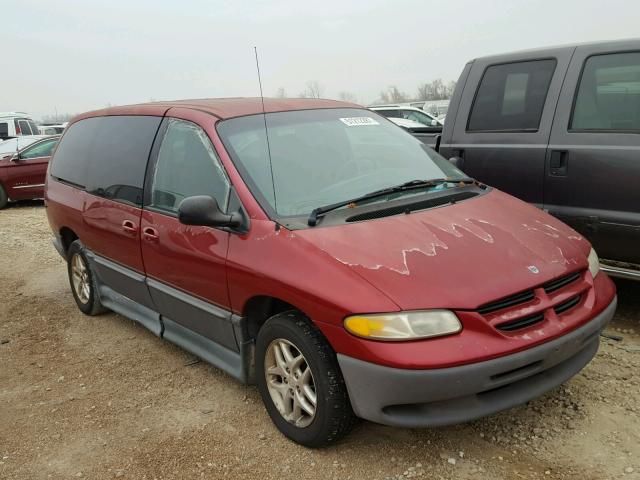 1B4GP54L4WB658460 - 1998 DODGE GRAND CARA RED photo 1