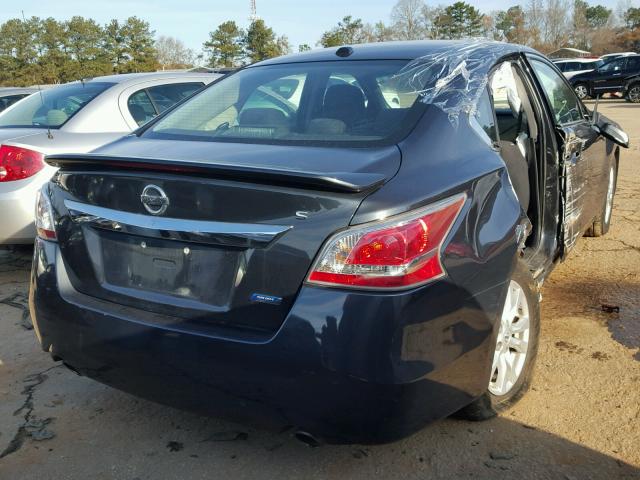 1N4AL3AP4EC414564 - 2014 NISSAN ALTIMA 2.5 BLUE photo 4