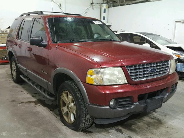 1FMZU63K15ZA11938 - 2005 FORD EXPLORER RED photo 1