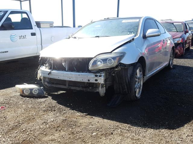 JTKDE167680229803 - 2008 TOYOTA SCION TC 银色 照片 2