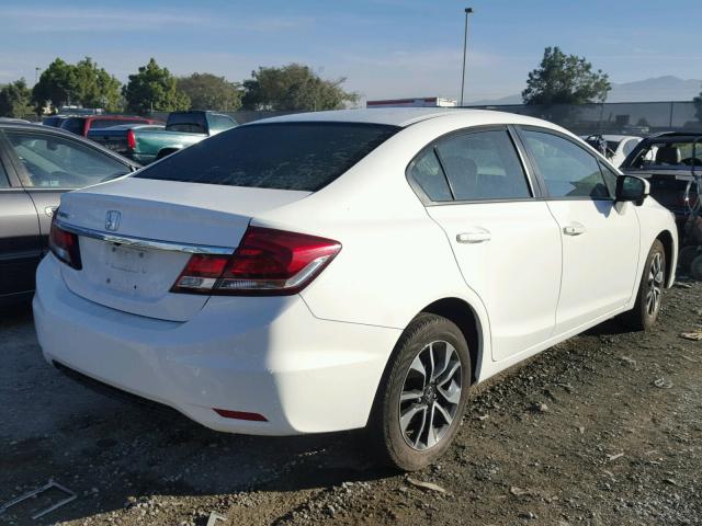 19XFB2F81FE231535 - 2015 HONDA CIVIC EX WHITE photo 4