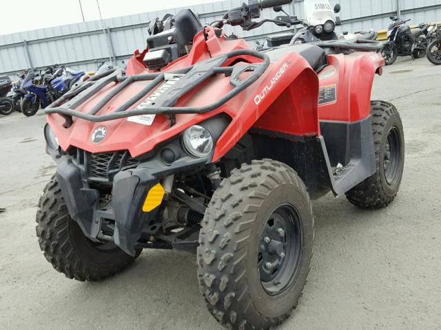 3JBLGAT29GJ000988 - 2016 CAN-AM OUTLANDER RED photo 2