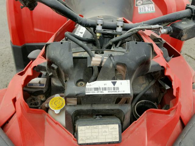 3JBLGAT29GJ000988 - 2016 CAN-AM OUTLANDER RED photo 9