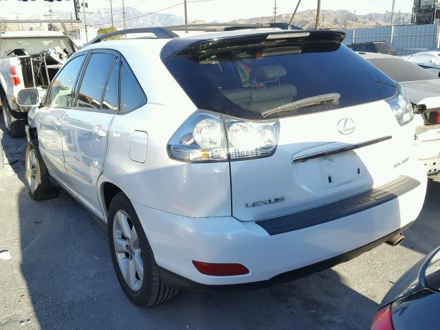 2T2GA31U55C032028 - 2005 LEXUS RX 330 WHITE photo 3