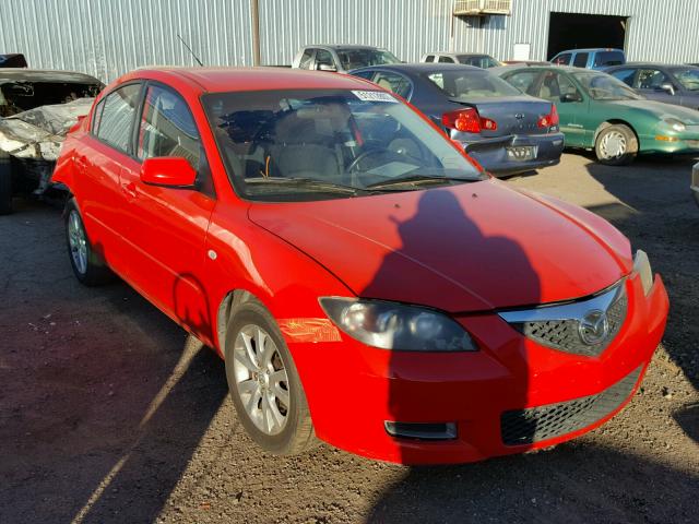 JM1BK12FX71758460 - 2007 MAZDA 3 I RED photo 1